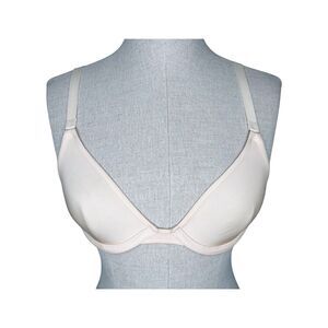 Cuup The Triangle Bra sz 30B * Soft Microfiber Lightweight Deep V-Neck Bra